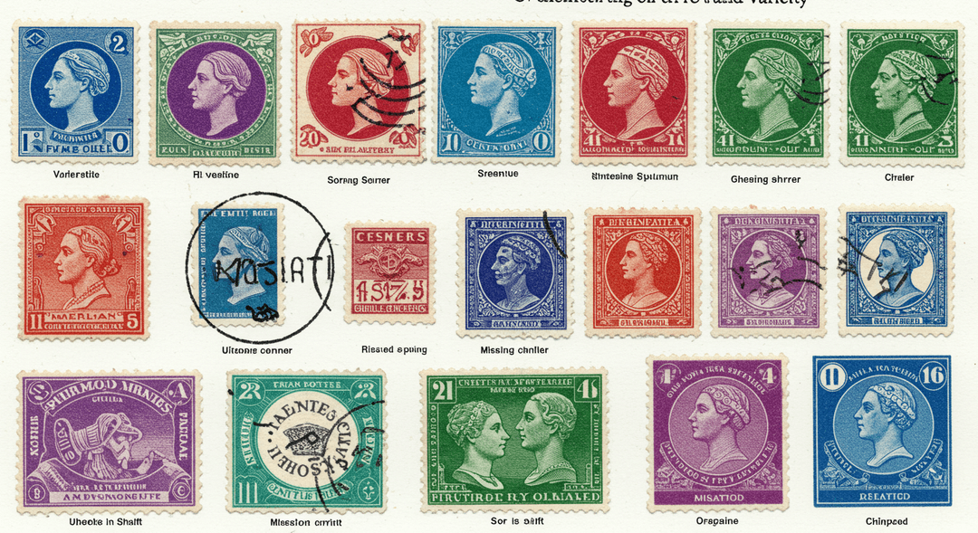Stamp Errors and Varieties
